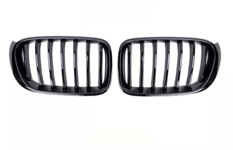 Simple lame Grilles de calandre noires BMW X4 F26 type M Performance (2014-2018) BMW X4 F26 - Grilles de calandre noires type M Performance (2014 - 2018)