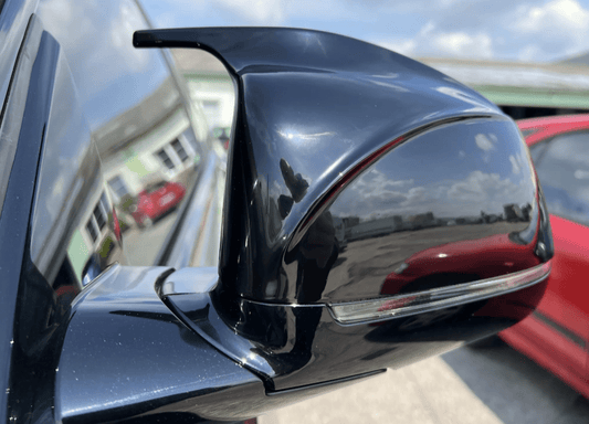 Coques de rétroviseurs type M Performance pour BMW X4 G02 Noir Brillant (2018-Aujourd'hui) BMW X4 G02 - Coques de rétroviseurs type M Performance Noires Brillantes (2018 - Aujourd'hui)