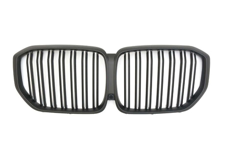 Noir mat / Double lame Grilles de calandre noires type M Performance pour BMW X5 G05 (2018 - Aujourd'hui) BMW X5 G05 - Grilles de calandre noires type M Performance (2018 - Aujourd'hui)
