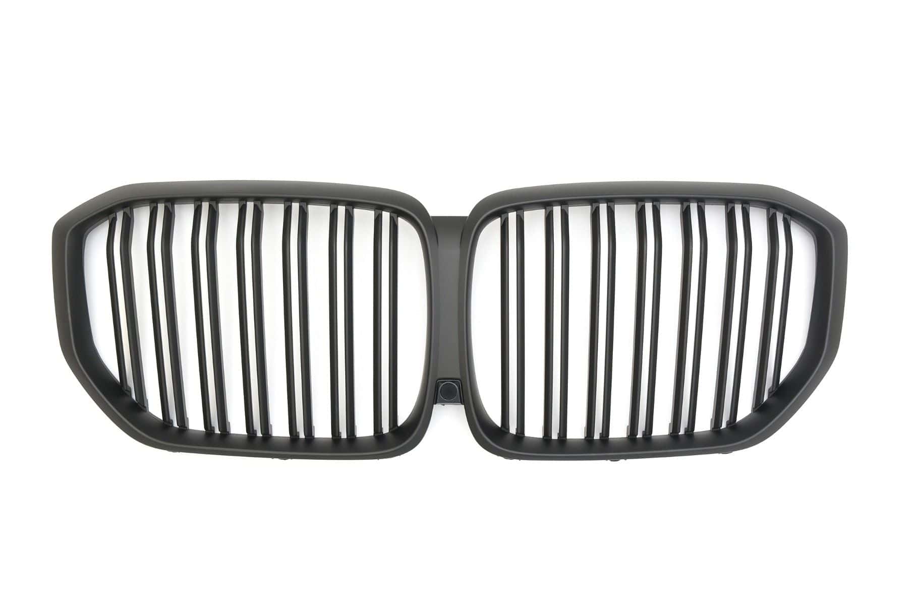 Noir mat / Double lame Grilles de calandre noires type M Performance pour BMW X5 G05 (2018 - Aujourd'hui) BMW X5 G05 - Grilles de calandre noires type M Performance (2018 - Aujourd'hui)