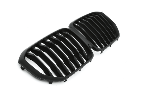 Noir mat / Simple lame Grilles de calandre noires type M Performance pour BMW X5 G05 (2018 - Aujourd'hui) BMW X5 G05 - Grilles de calandre noires type M Performance (2018 - Aujourd'hui)