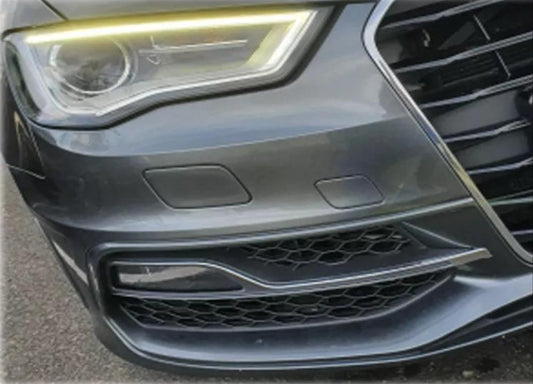 Grilles antibrouillard nid d'abeille Black Edition Audi A3 8V
