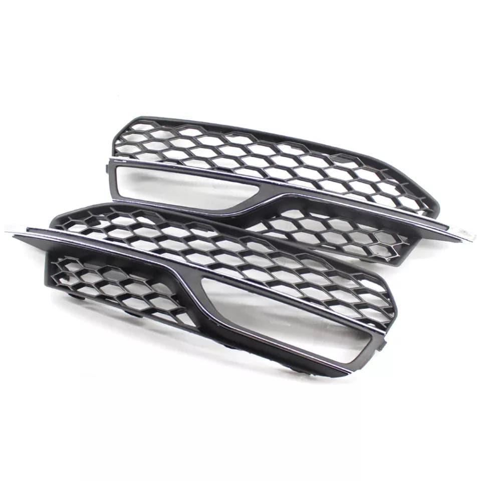 Grilles antibrouillard nid d'abeille Black Edition Audi A3 8V