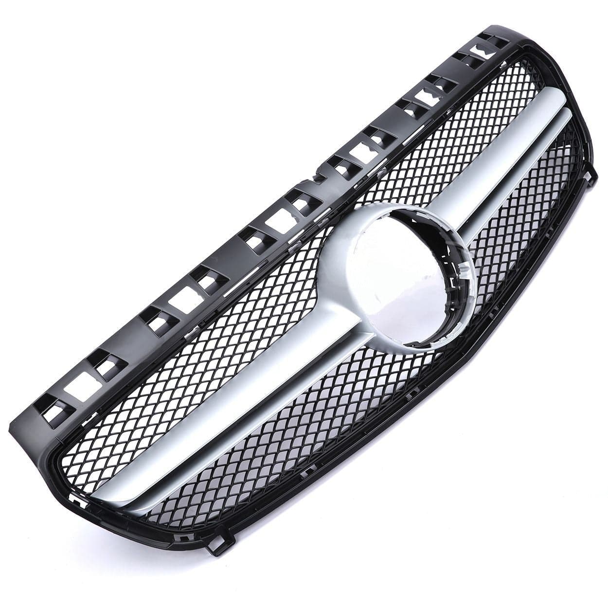 2012 à 2015 (pré-restylage) / Argent Calandre type AMG noire pour Mercedes Classe A W176