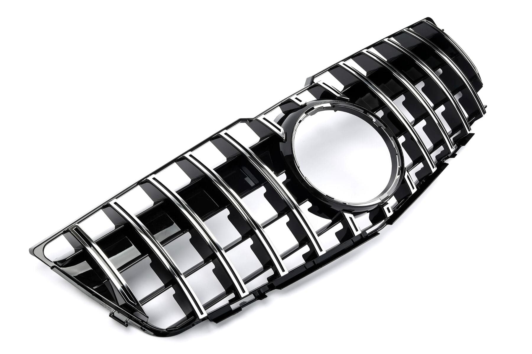 Chrome / À partir de 2012 (après restylage) Calandre Panamericana AMG GTR pour Mercedes GLK X204 (2008 - 2015)