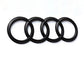AUDI A4 2004-2008 / Noir mat Emblème de coffre logo AUDI Black Edition noir