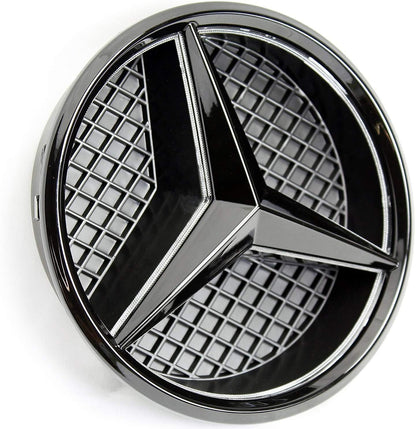 Classe A W176 2013-2018 Emblème de calandre logo Mercedes-Benz Noir
