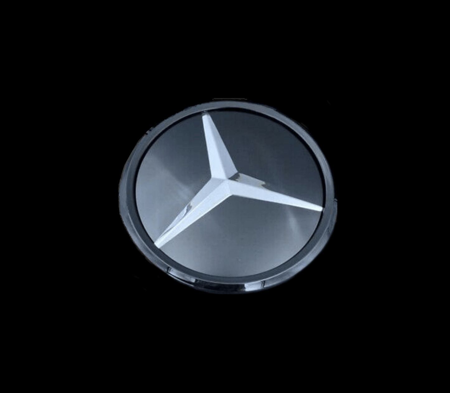 Classe A W176 2013-2018 Emblème de calandre logo Mercedes-Benz noir et argent