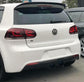 Pack d'emblèmes avant et arrière noirs logos VW GOLF 6