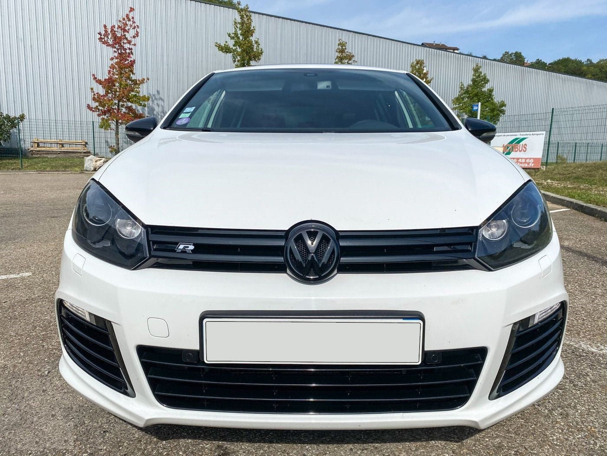 Pack d'emblèmes avant et arrière noirs logos VW GOLF 6