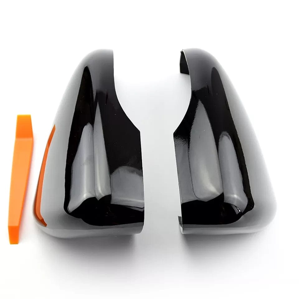 Coques de rétroviseurs noires brillantes VW Golf 6 (2008 à 2014) VW Golf 6 - Coques de rétroviseurs Noires Brillantes (2008 - 2014)