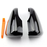 Coques de rétroviseurs noires brillantes VW Golf 6 (2008 à 2014) VW Golf 6 - Coques de rétroviseurs Noires Brillantes (2008 - 2014)