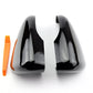 Coques de rétroviseurs noires brillantes VW Golf 6 (2008 à 2014) VW Golf 6 - Coques de rétroviseurs Noires Brillantes (2008 - 2014)