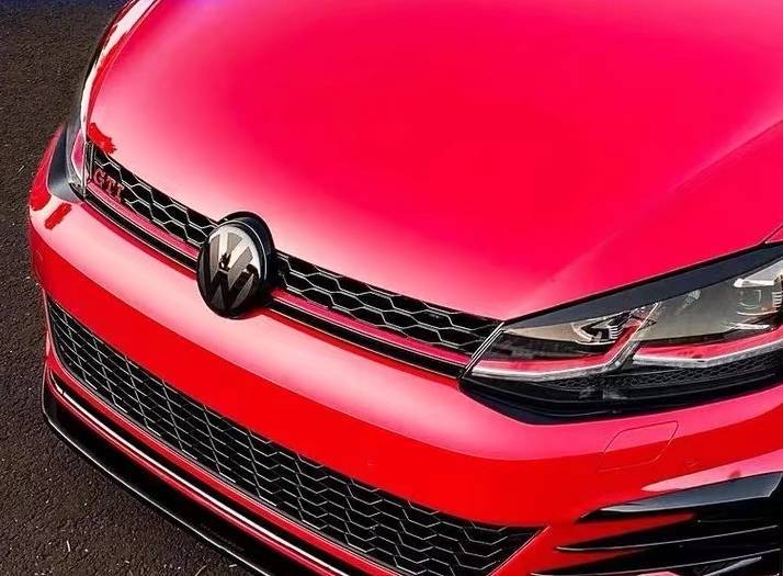 Emblèmes avant et arrière noirs logos VW GOLF 7 avec ACC