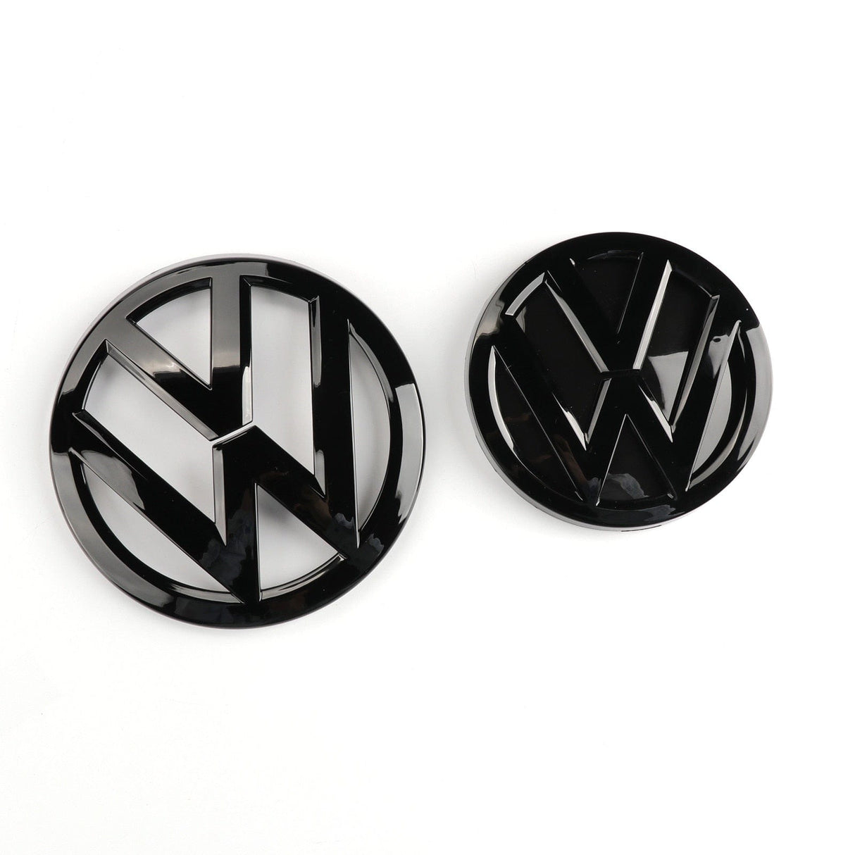 Pack d'emblèmes avant et arrière noirs logos VW GOLF 7