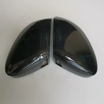 Avec Side Assit Coques de rétroviseurs finition Carbone pour VW Golf 8