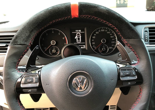 Palettes au volant en Aluminium pour VW Golf et Passat B6