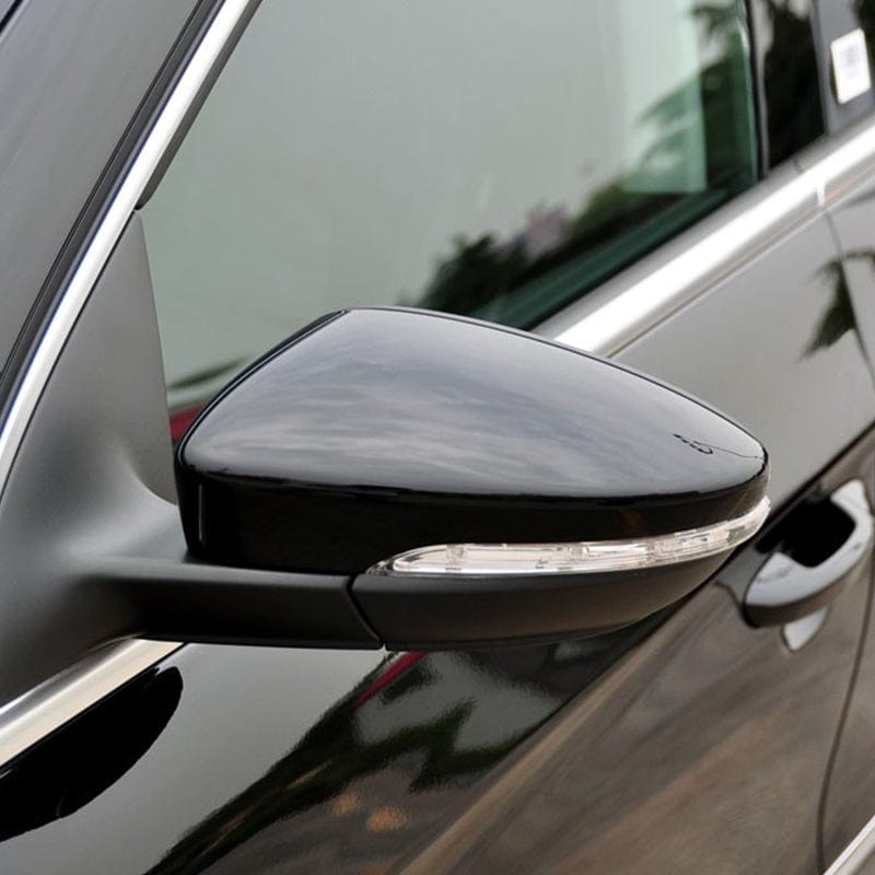 Coques de rétroviseurs noires brillantes VW Polo 6R (2009-2017) VW Polo 6R - Coques de rétroviseurs noires brillantes (2009 - 2017)